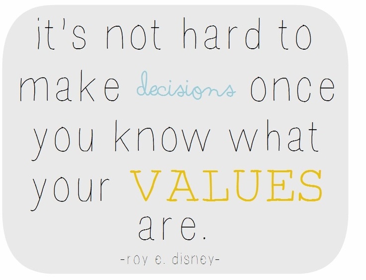 values quote roy disney