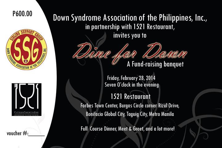 dine for downs 2014