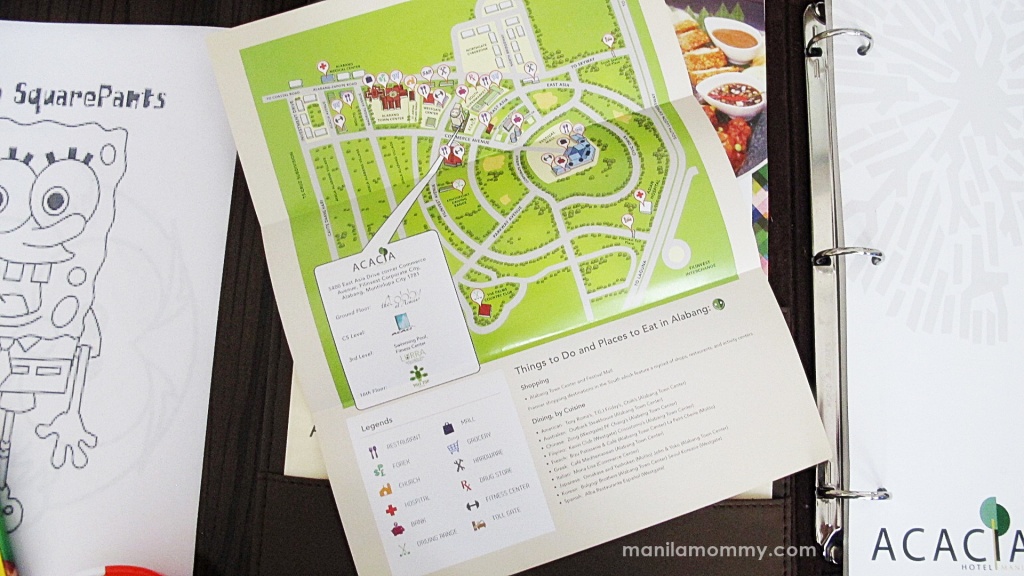 acacia hotel ayala map