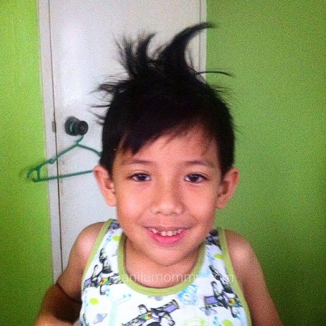 kuya with funky hair