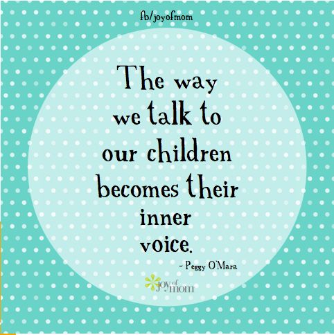 peggy o' mara quote parenting inner voice