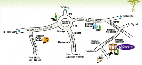 hotel-kimberly-tagaytay-location-map