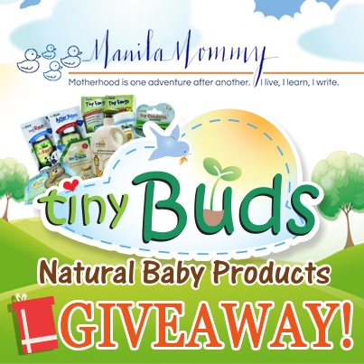 Tiny Buds Giveaway - Manila Mommy