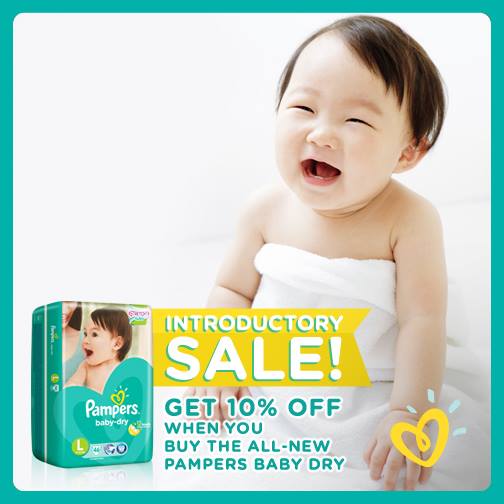 Pampers Baby Dry Lazada