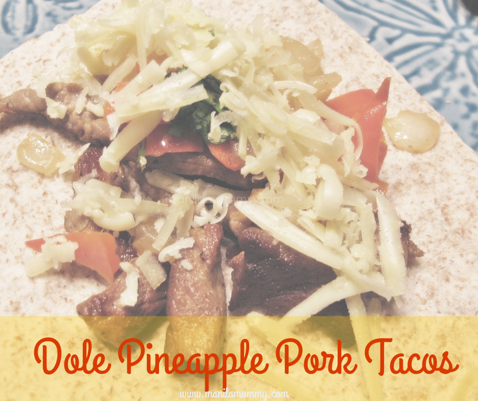 Dole Pineapple Pork Tacos