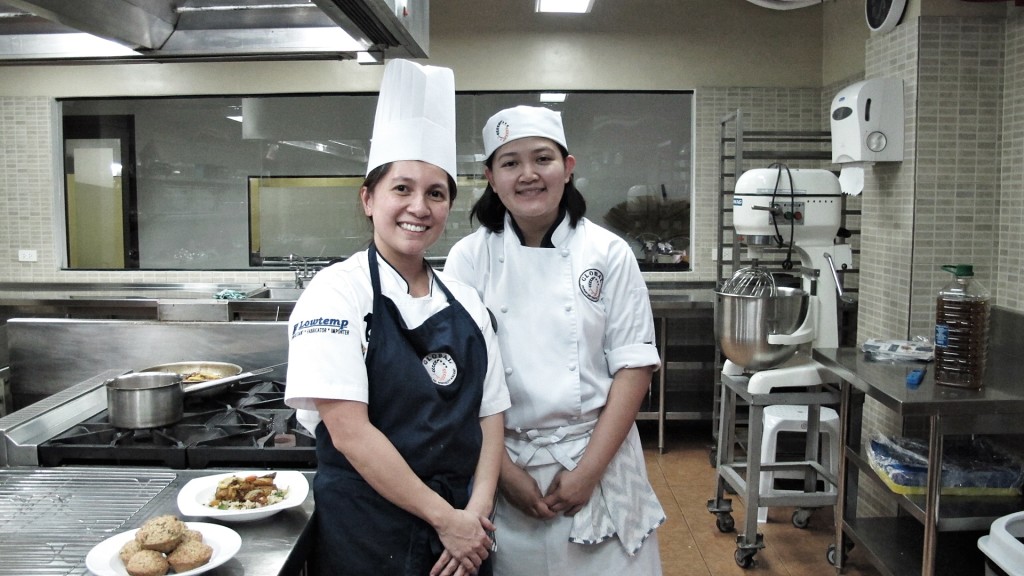 Chef Bianca and Chef Erika De Leon