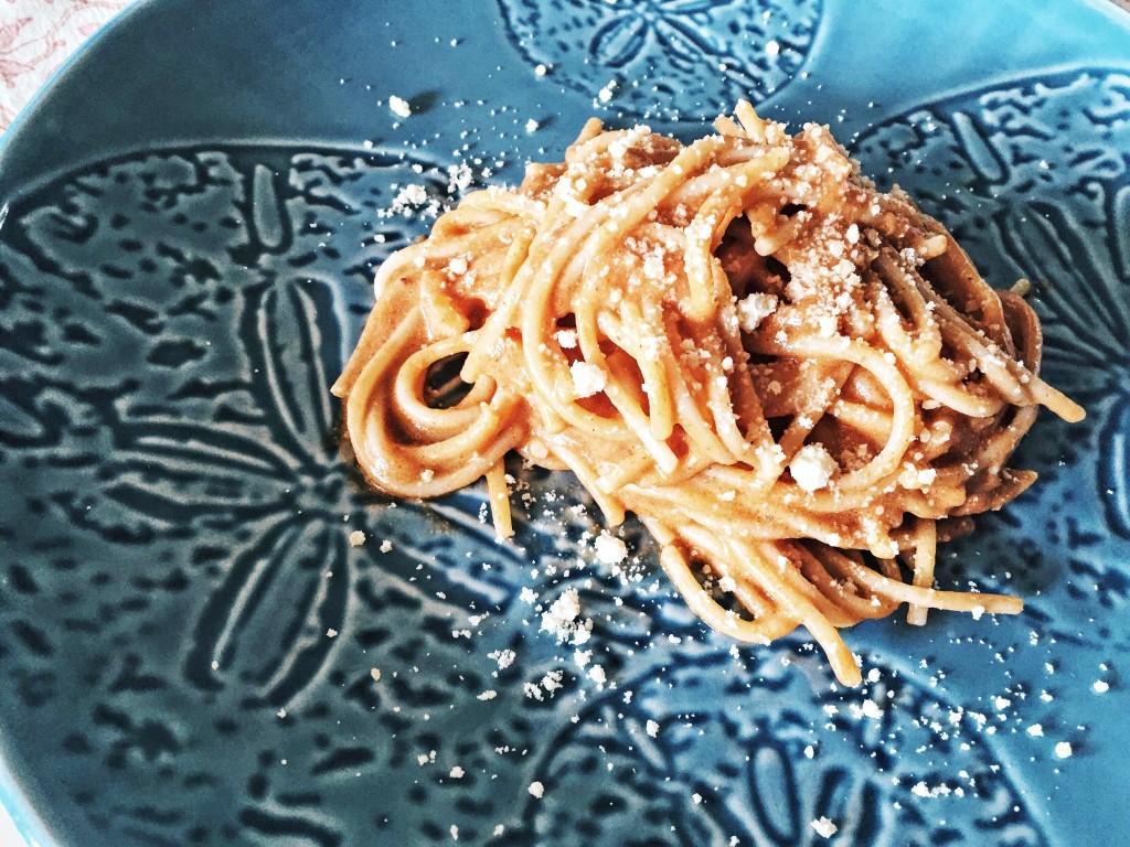 Pasta with Tomato Cream Sauce 1