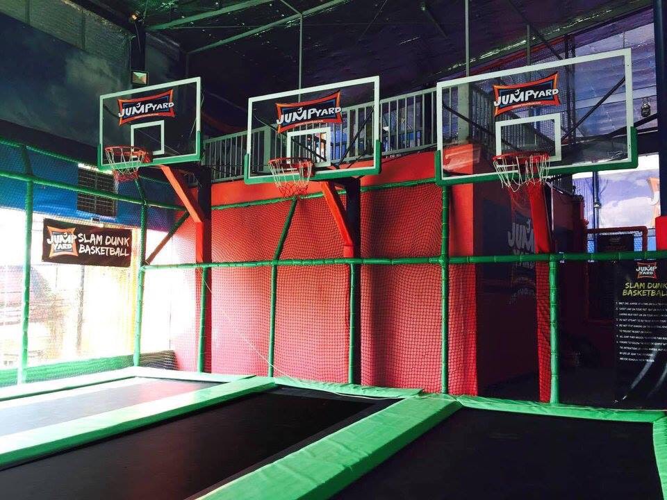 Jump Yard Indoor Trampoline Park Tiendesitas Fun Ranch Slam Dunk Basketball