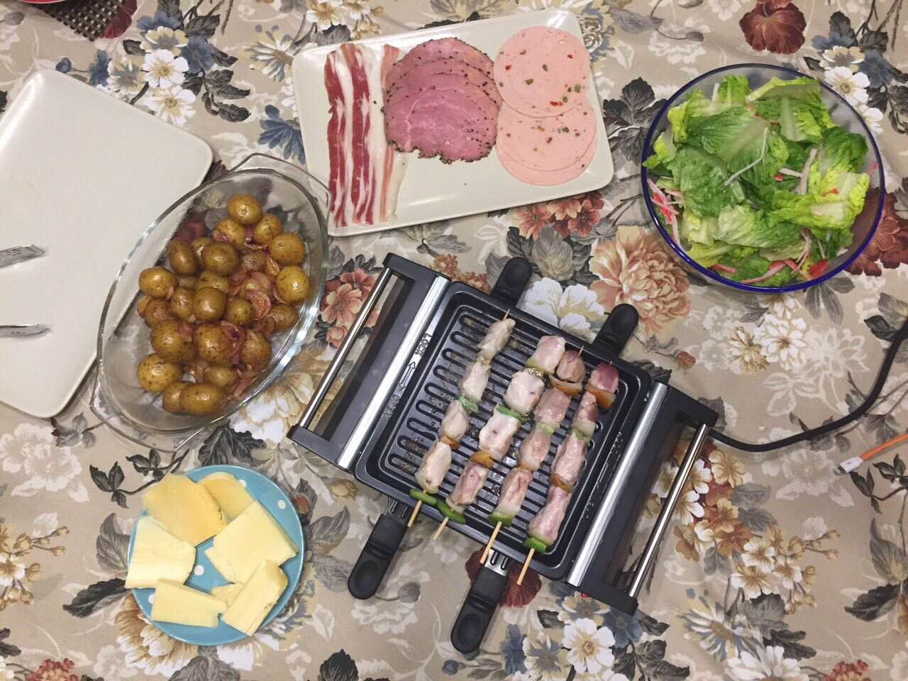 Oster Mini Raclette Grill 3