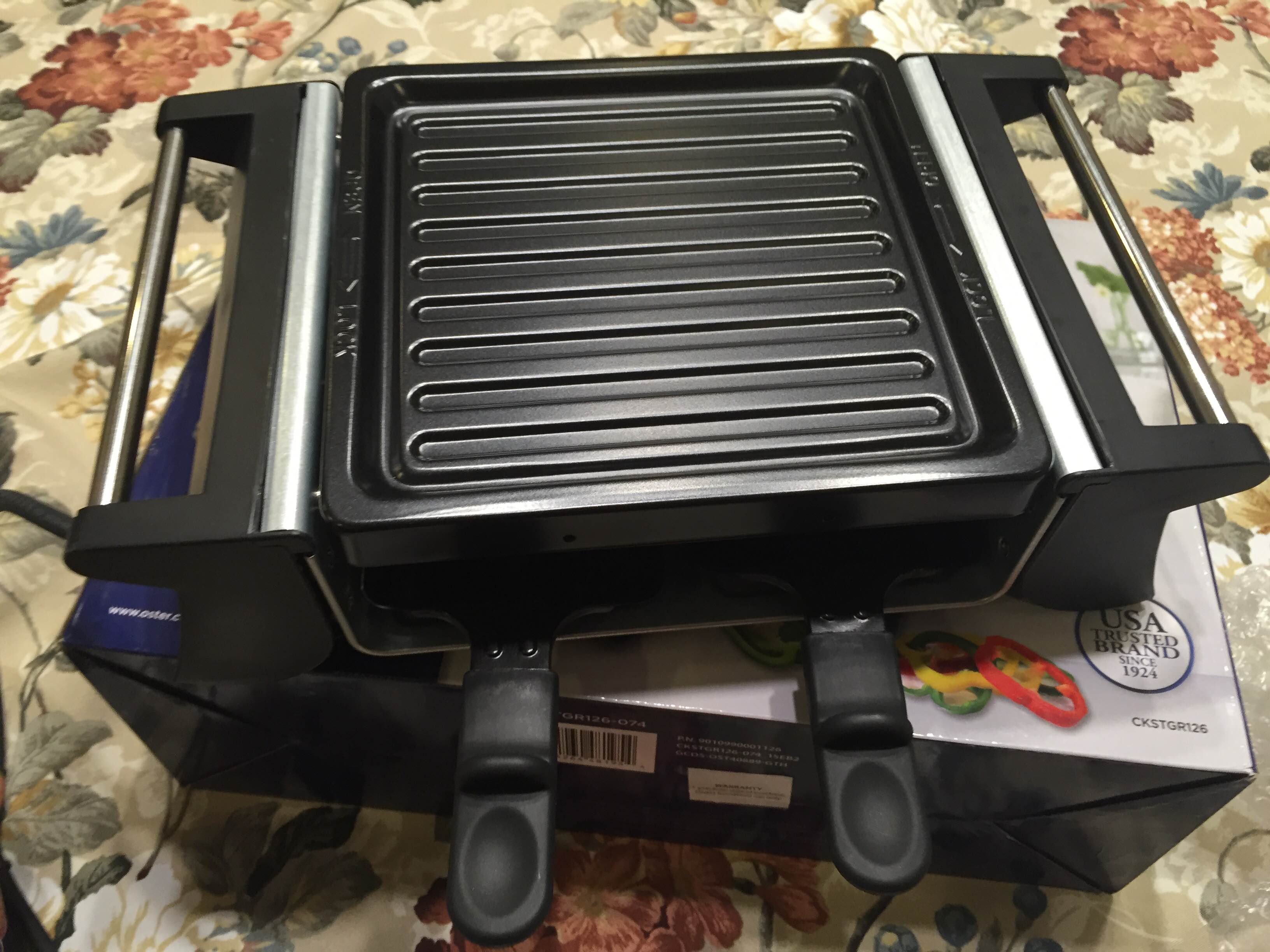 Oster Mini Raclette Grill 7